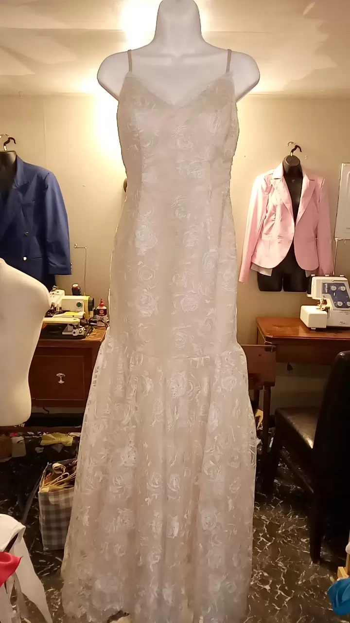 Ivory Wedding DRess (Front)