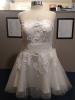 Mini Skirt White Wedding Dress (Front)