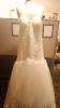 White Halter-Neck Wedding Gown (Front)